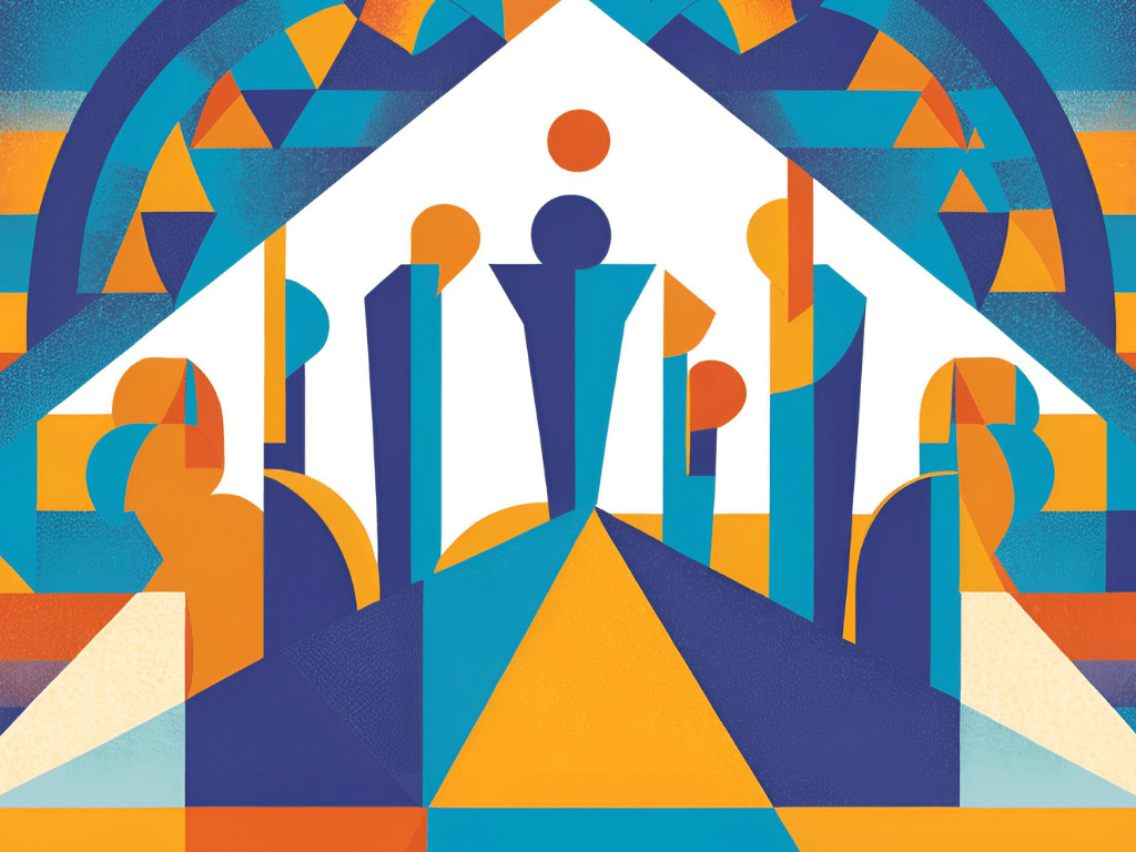 The Way of Nonviolence (AI-generated image)