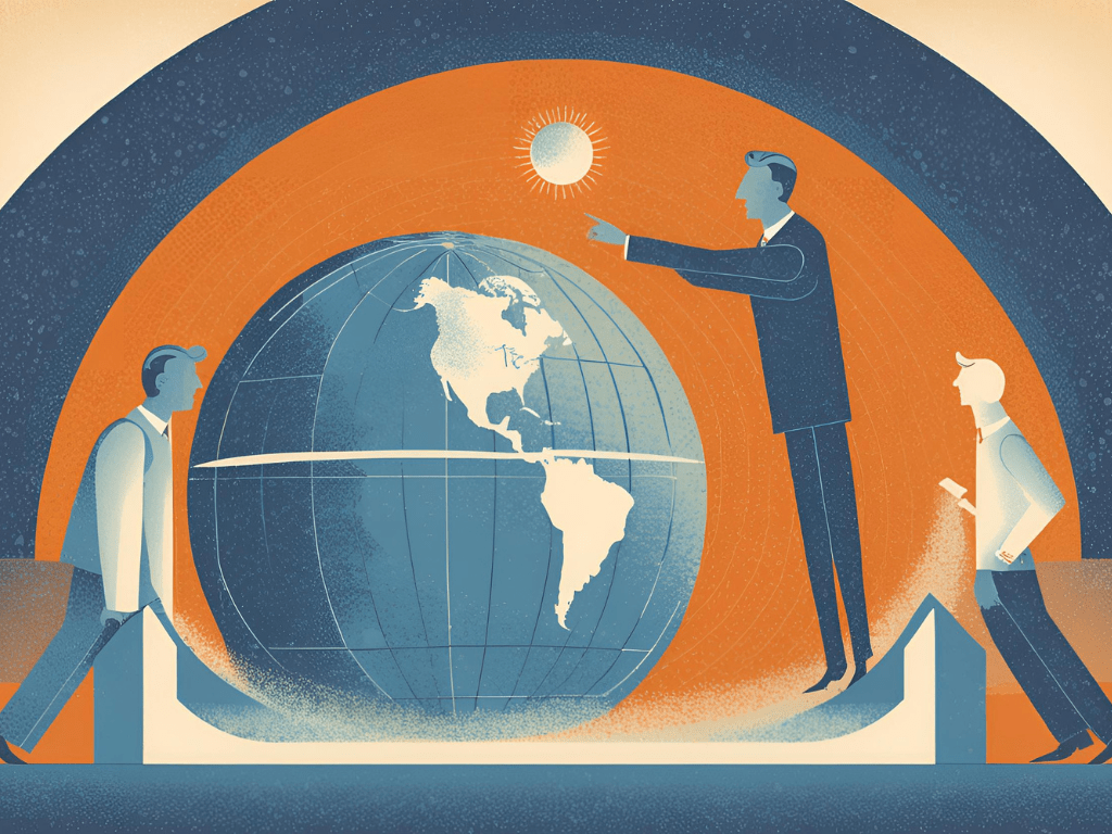 The Impact of Words on Global Peace (AI-generated)